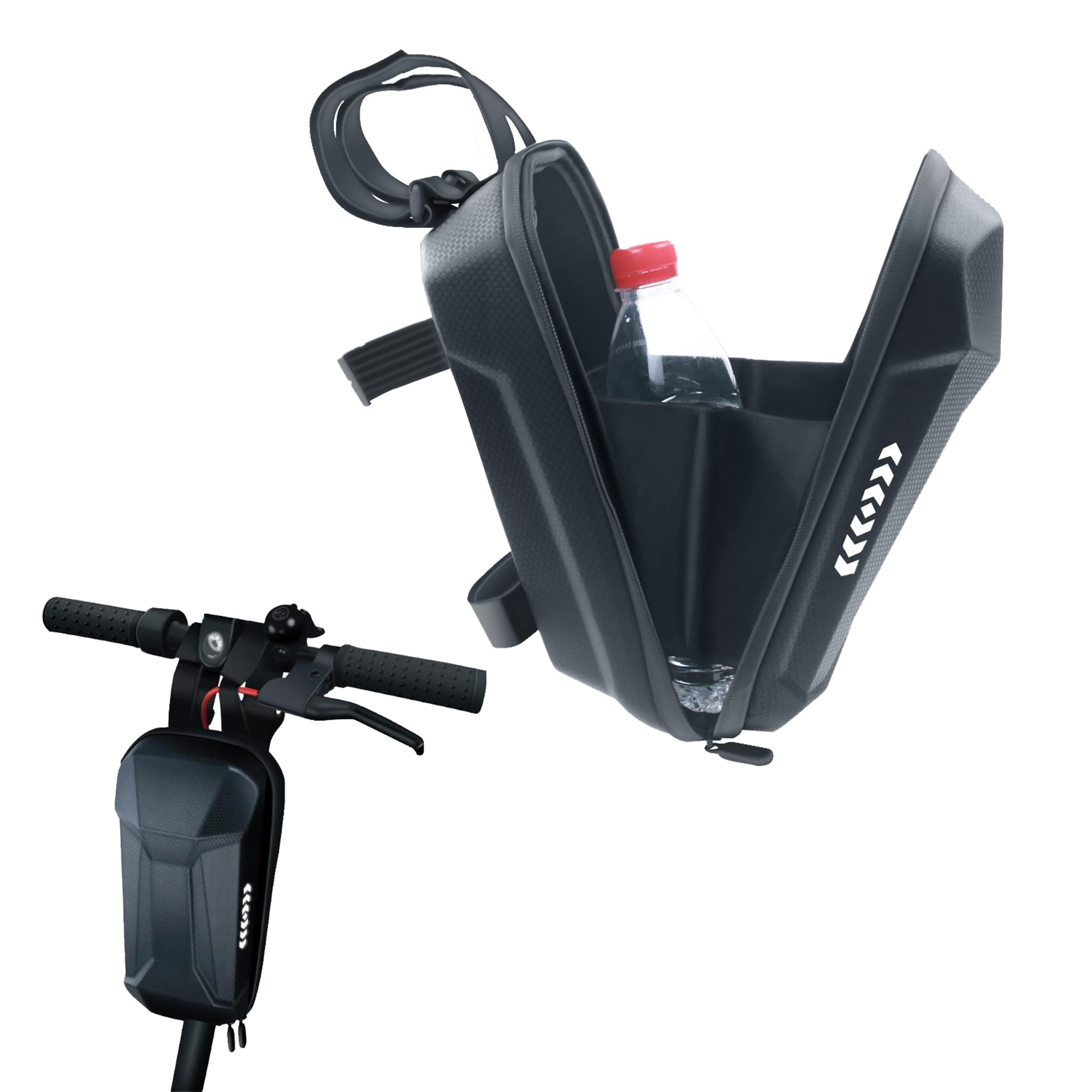 Electric Scooter Bag, Hard Storage Bag for Electric Scooter, Waterproof Handlebar Bag for Xiaomi for Segway Ninebot for Dulatron Anti-scratch
