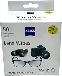 Lenços de limpeza de óculos wipes 50 pré-umedecidos para limpeza de óculos