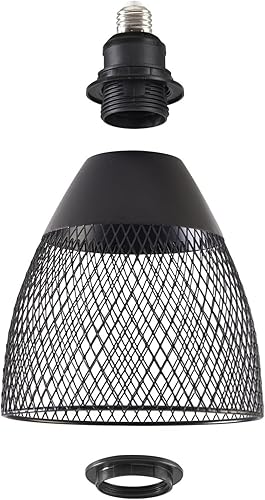 Miniatura 5 de Lámpara Edison vintage de metal negro para lámpara de mesa, aplique de pared colgante y lámpara de techo, paquete de 2