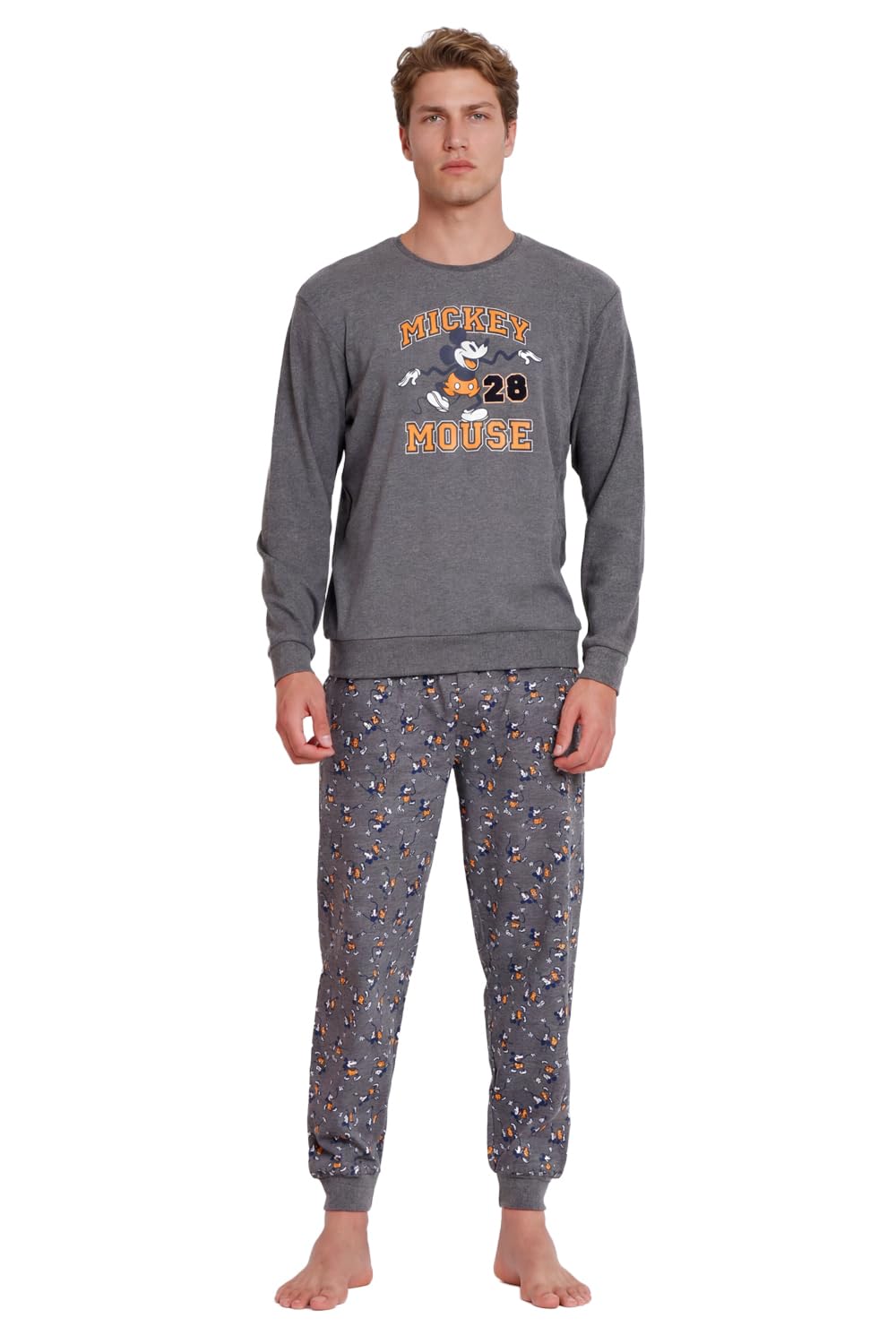 Disney Pijama Manga Larga Express Yourself para Hombre