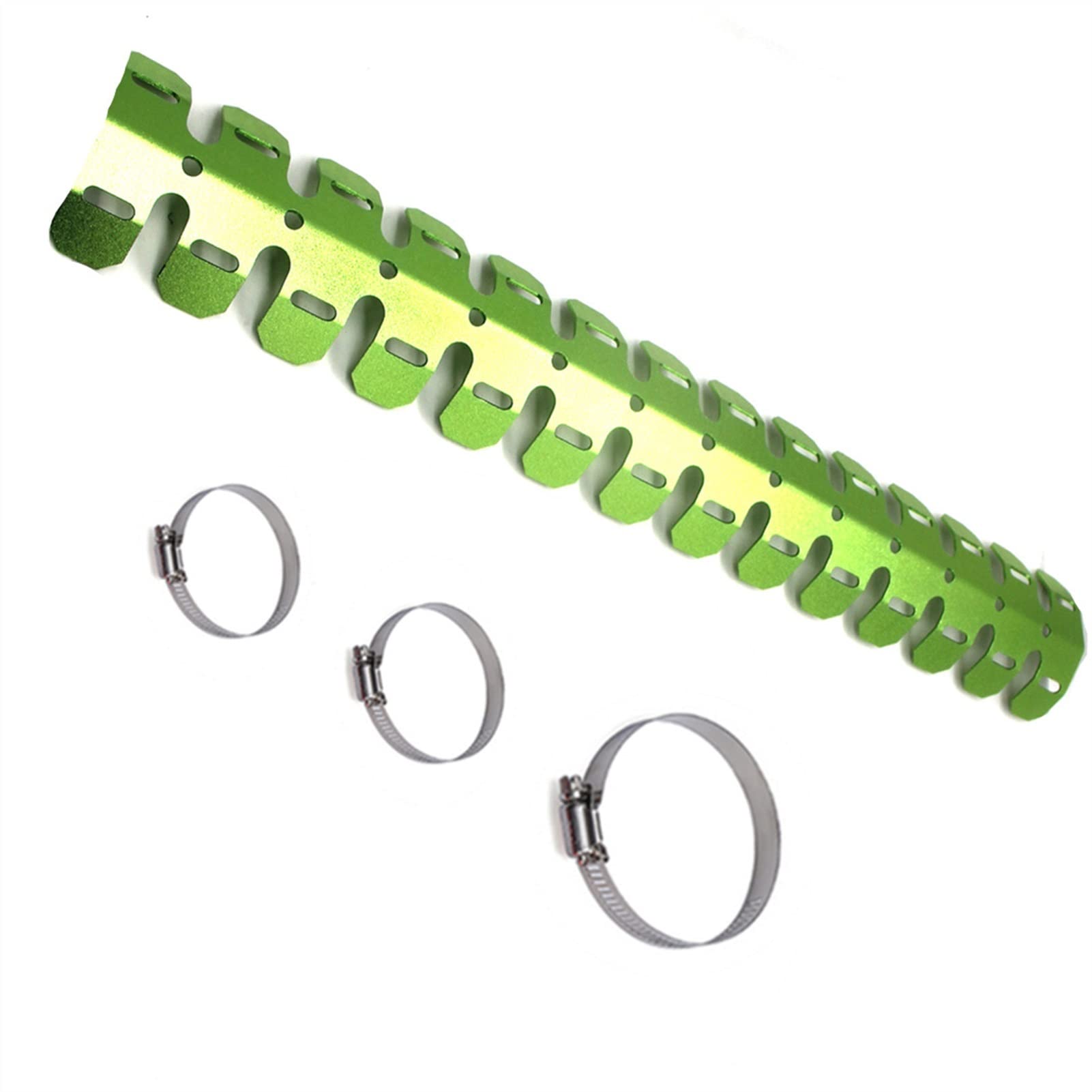 Protector de escape para rutas de enduro con Yamaha YZ250