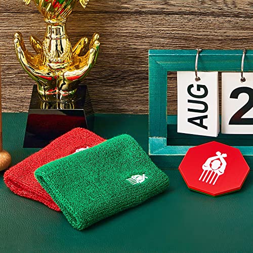 image for Deekin 1 Piece Wrestling Flip Disc Pliable Plastic Referee Coin and 2 