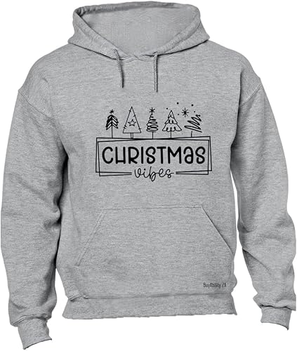 Unisex Christmas Vibes - Rectangular - Hoodie