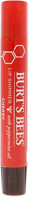 Burt's Bees 100% Natural Moisturising Lip Shimmer, Cherry - 1 Tube 1 Count (Pack of 1)