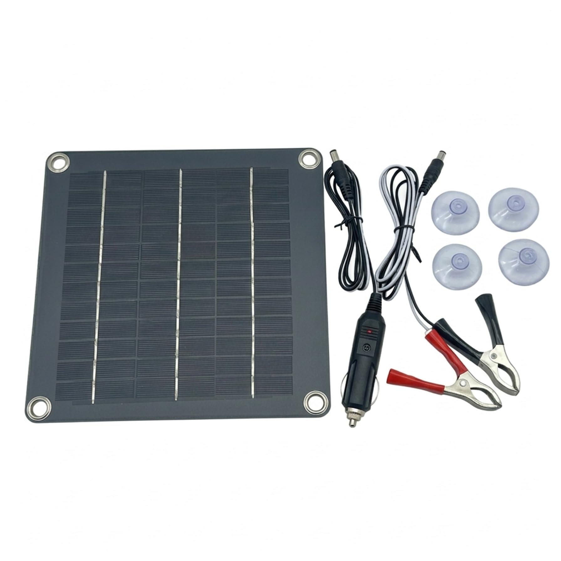 Cargadores de goteo solares para evitar baterías descargadas en coches