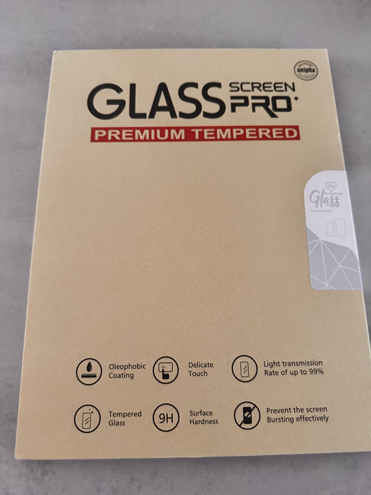 1 Pièces] Pour IPad 10.2 Film Protection écran En Verre Trempé IPad 10