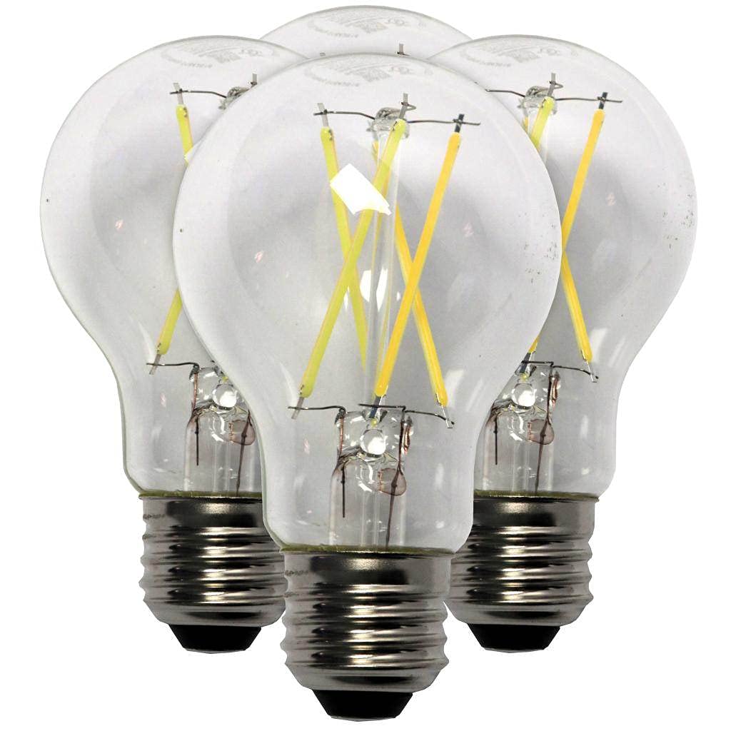 Sylvania 49827 - Led8A19Dimcl95013Ytlrp4 16/Cs 4/Sku Victorian Style Antique