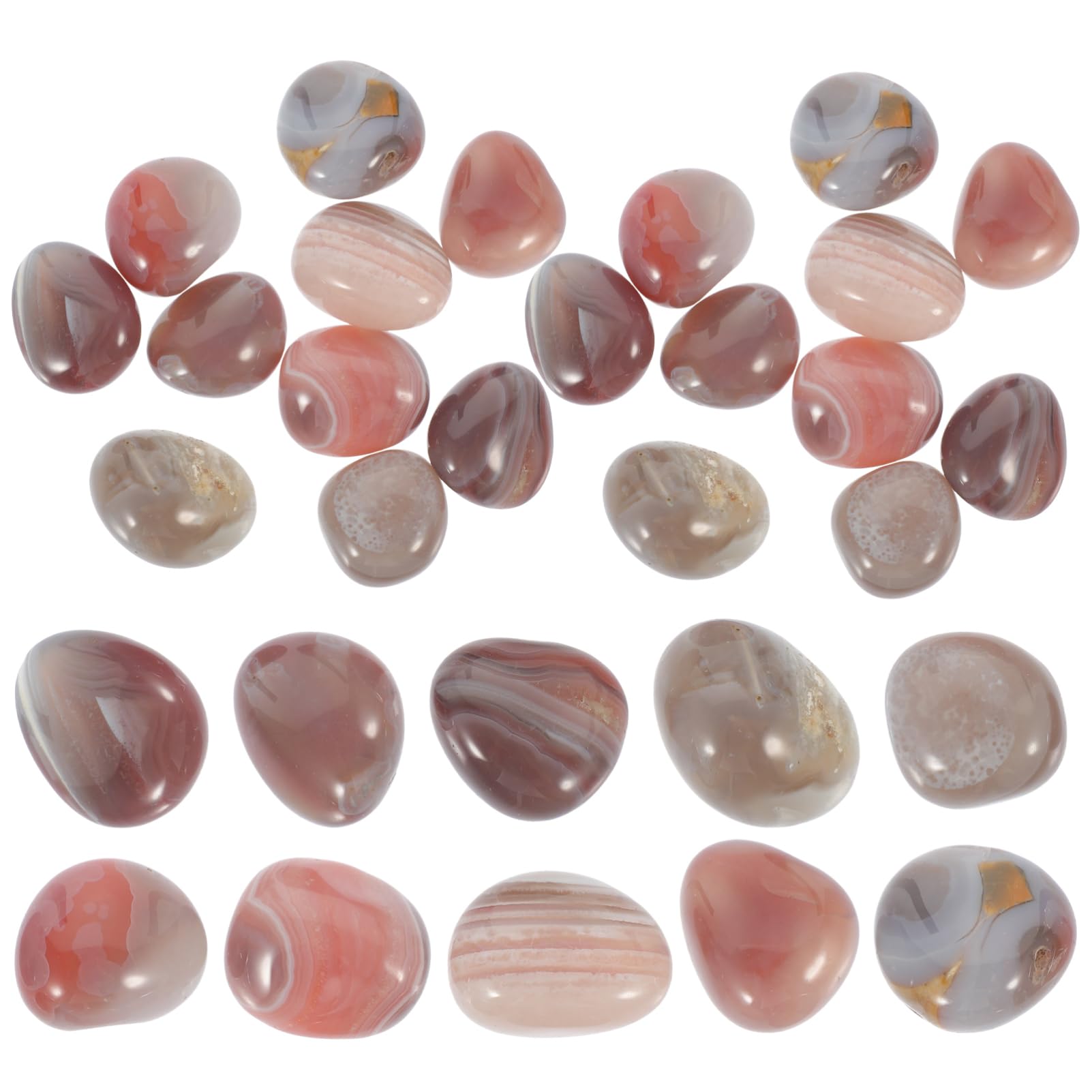 IWOWHERO Fish Tank Rocks Gravel Natural Crystal Stones Small Crystals Decor Rocks for Planters Aquarium Decor