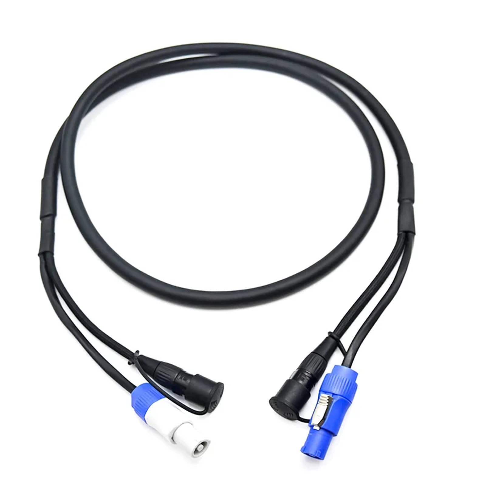 Profesjonalny kabel kombi (1 m, 2 m, 3 m, 5 m) do oświetlenia, Ethernet, zasilania sieciowego i oświetlenia mobilnego (5 m)