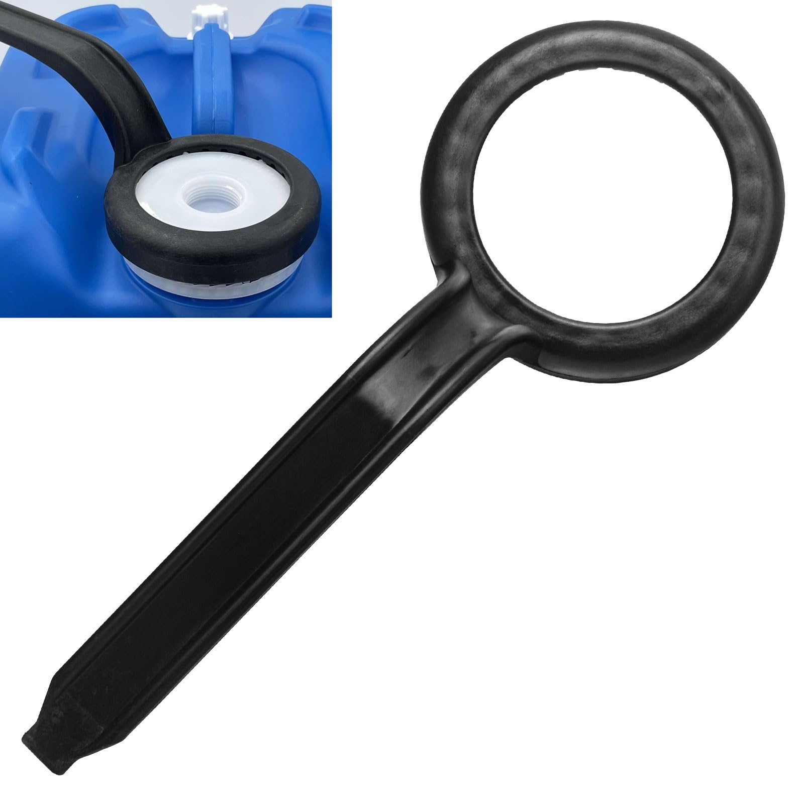 Fennoral Wrench for 70mm Lids Compatible with Rieke Caps Used On 5 & 6 Gallon Water Storage Containers, Fits Many Typical Glass Bottle