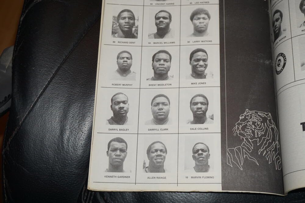 1979 CAL POLY AT TENNESSEE STATE FOOTBALL PROGRAM FORREST WHITAKER RICHARD DENT BEARS