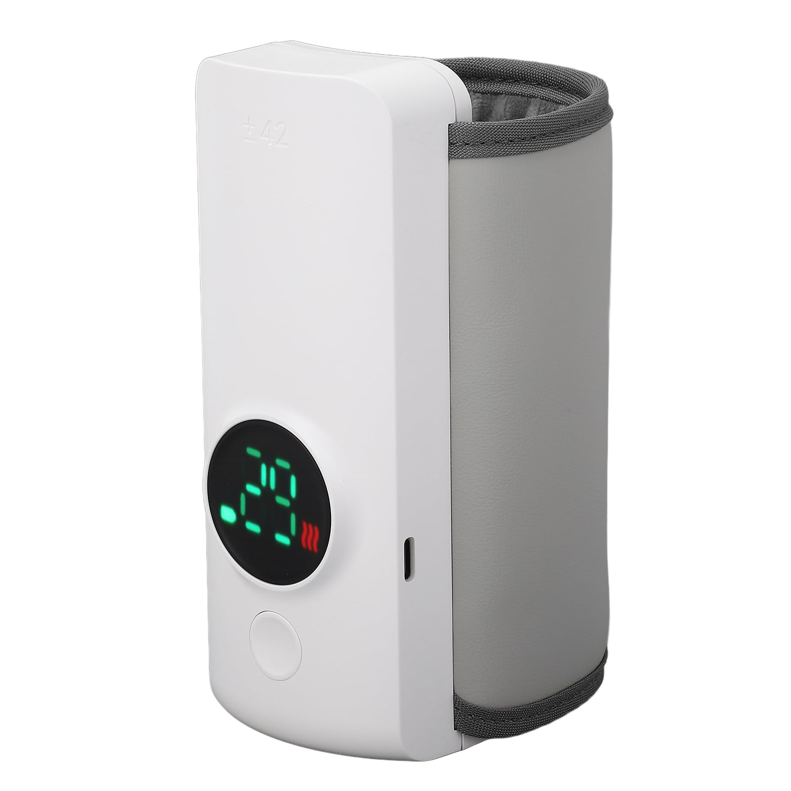 Fast Warming Infant Bottle Warmer Sleeve, 6000mah Battery Powered, for Travel, with Constant Temperature, Heating