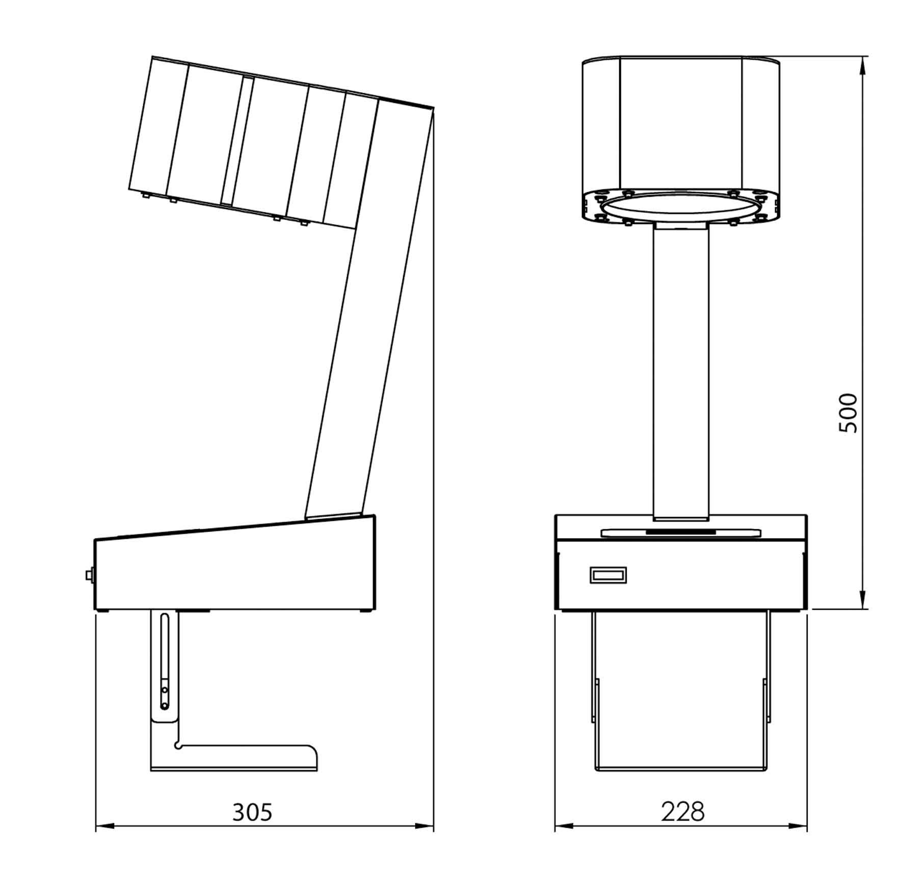LACOR - 69300 Enfriador de Cristal máquina, Acero Inoxidable, Gris