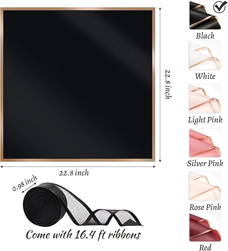 Miniatura 2 de ZORRITA 20 hojas de papel de regalo de ramo de flores, papel de regalo de flores impermeable con cintas, suministros de floristería, 22.8 x 22.8