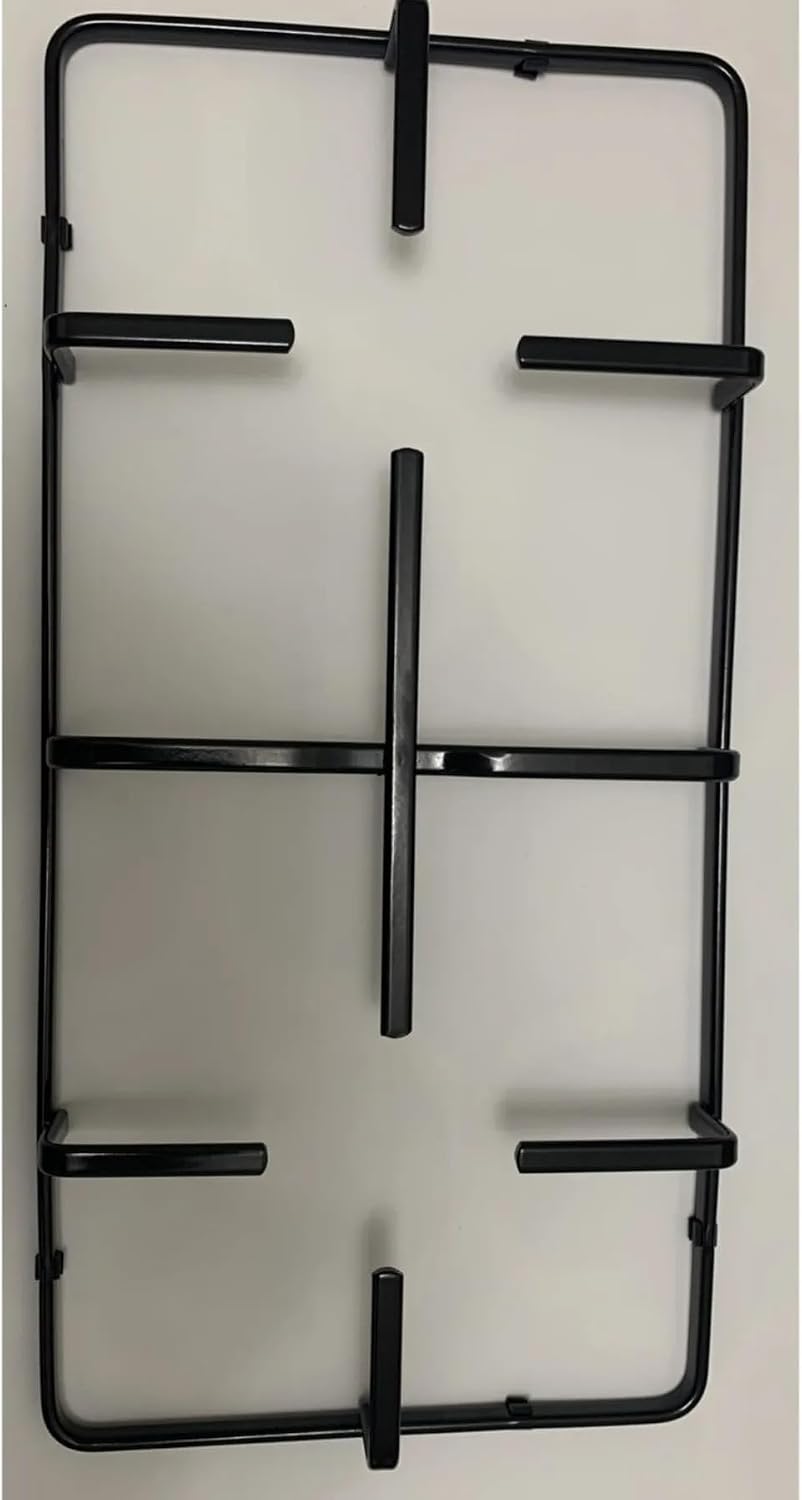 Cook-Lab 2 (Iki) Ad Kumtel/Luxell Ankastre Set Üstü Ocak Izgarası - 450,5 Mm X 220,5 X 45 Mm Siyah