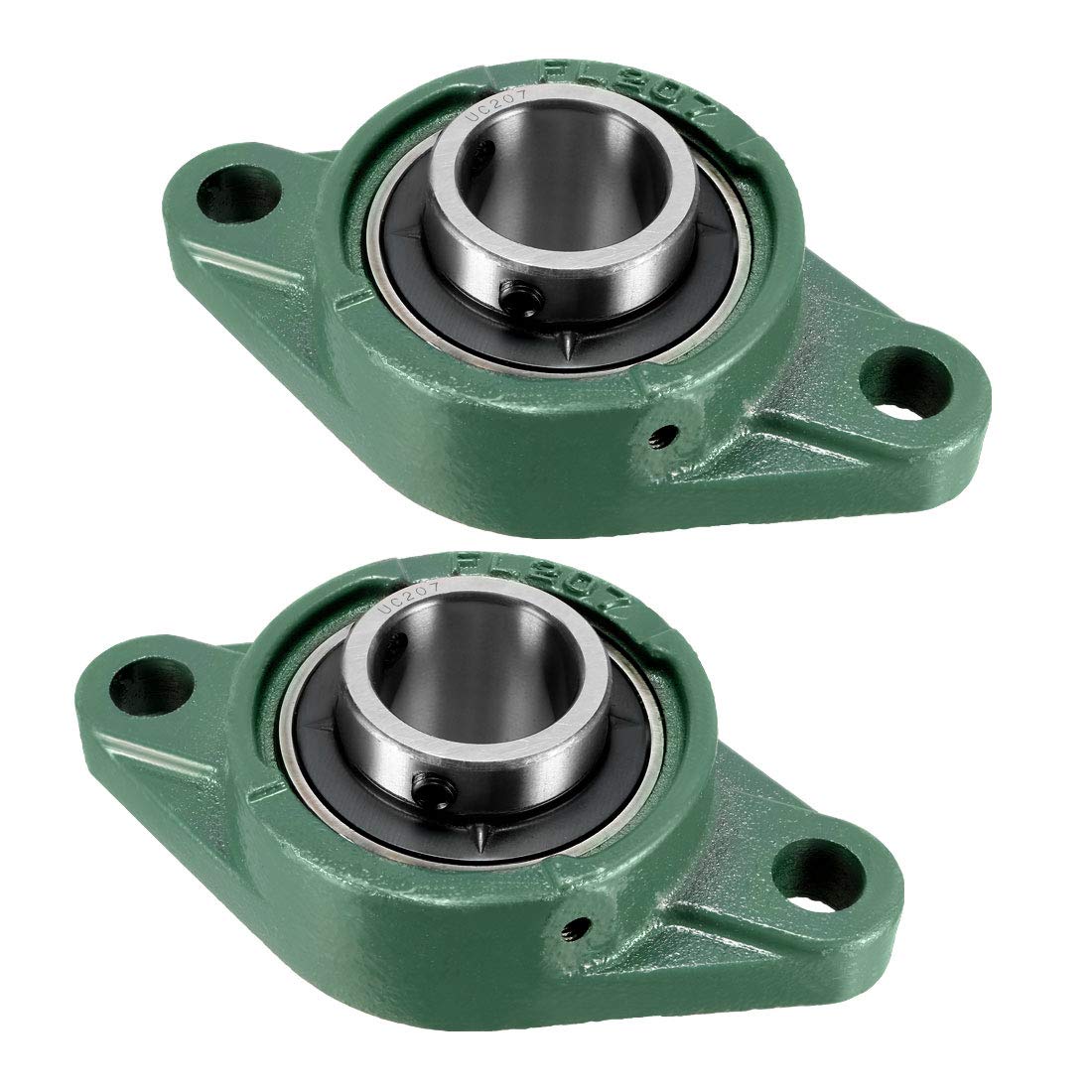 Roulement UCFL207 fonte 35 mm avec verrouillage à vis pour stopper l'usure prématurée des axes