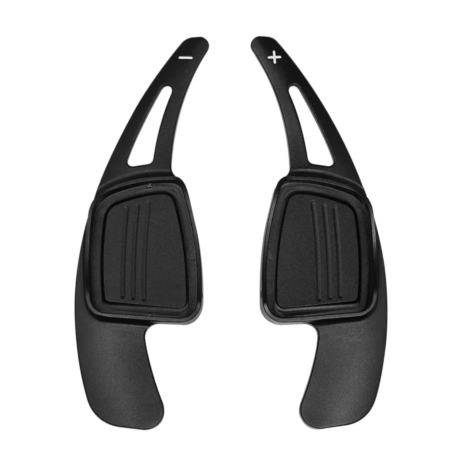 Ztguioq Black Paddle Shifter Extensions Compatible With A3 S3 2017-2019 For A4 2016-2019 For S4 2017-2019 Car Steering Wheel Paddles Extension Quick Shifter Shift Paddle(Black)