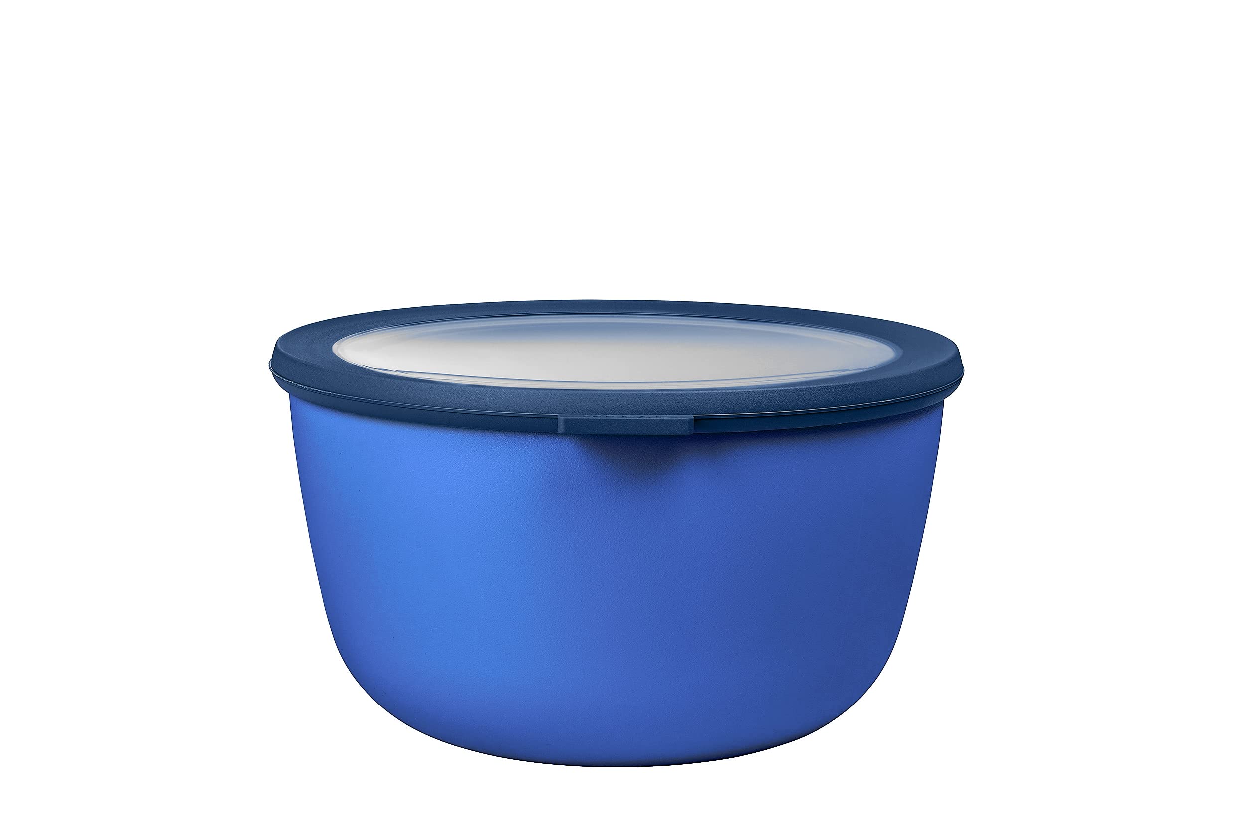 Mepal - Multi Bowl Cirqula Rectangular - Storage Container with Lid - Suitable as Airtight Storage Box for the Fridge, Microwave Tableware & as Food Storage Containers - 3000 ml - Vivid Blue 3000 ml Vivid Blue