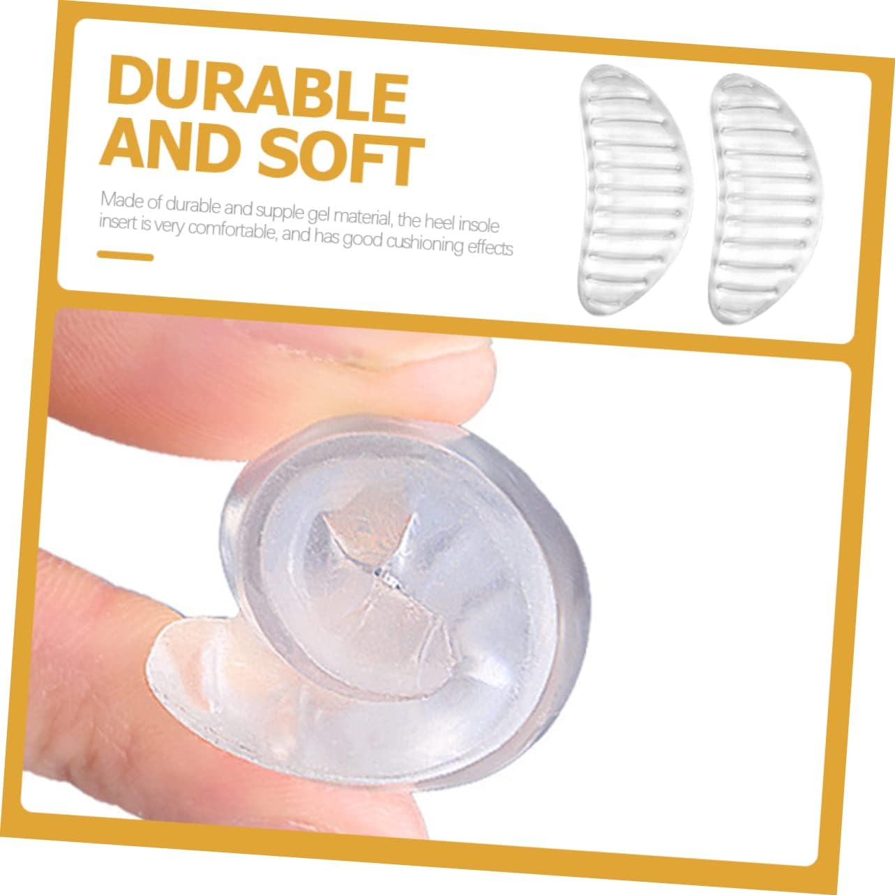 minkissy 12pairs Gel Arch Inserts Insoles for Flat Feet Arch Support Pads Cushioning Gel Women Shoe Inserts Pads