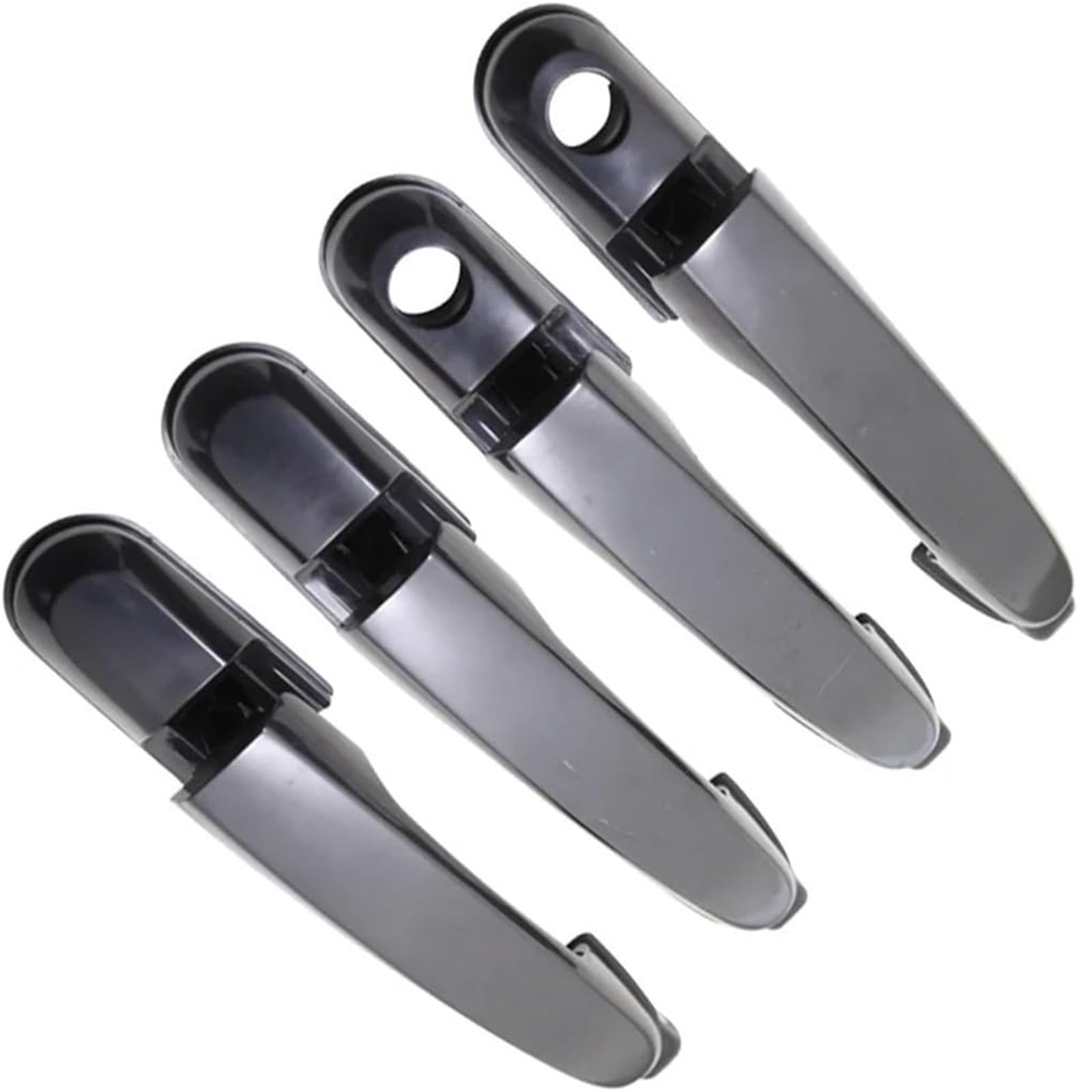 Glymzoi One Color Car Exterior Door Handles Car Outer Door Handle For Hyundai For Tucson 2005-2009 4Pcs A Car Set Outside Door Handle