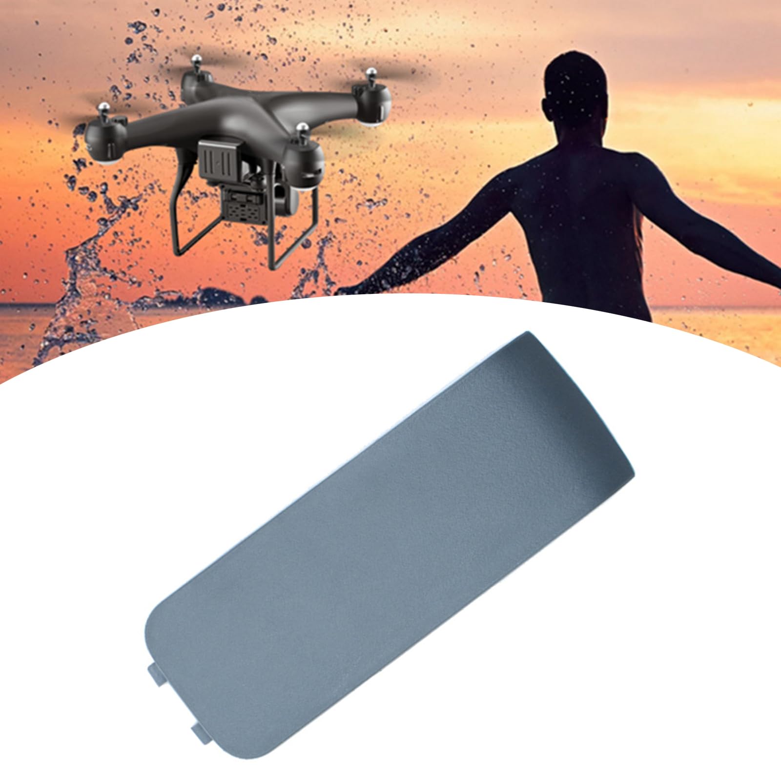 hokojix for Air 3 4G Data Module Cover Assembly Repair Parts for Air 3 Drones Genuine Replacement Plastic Cover Repair Parts