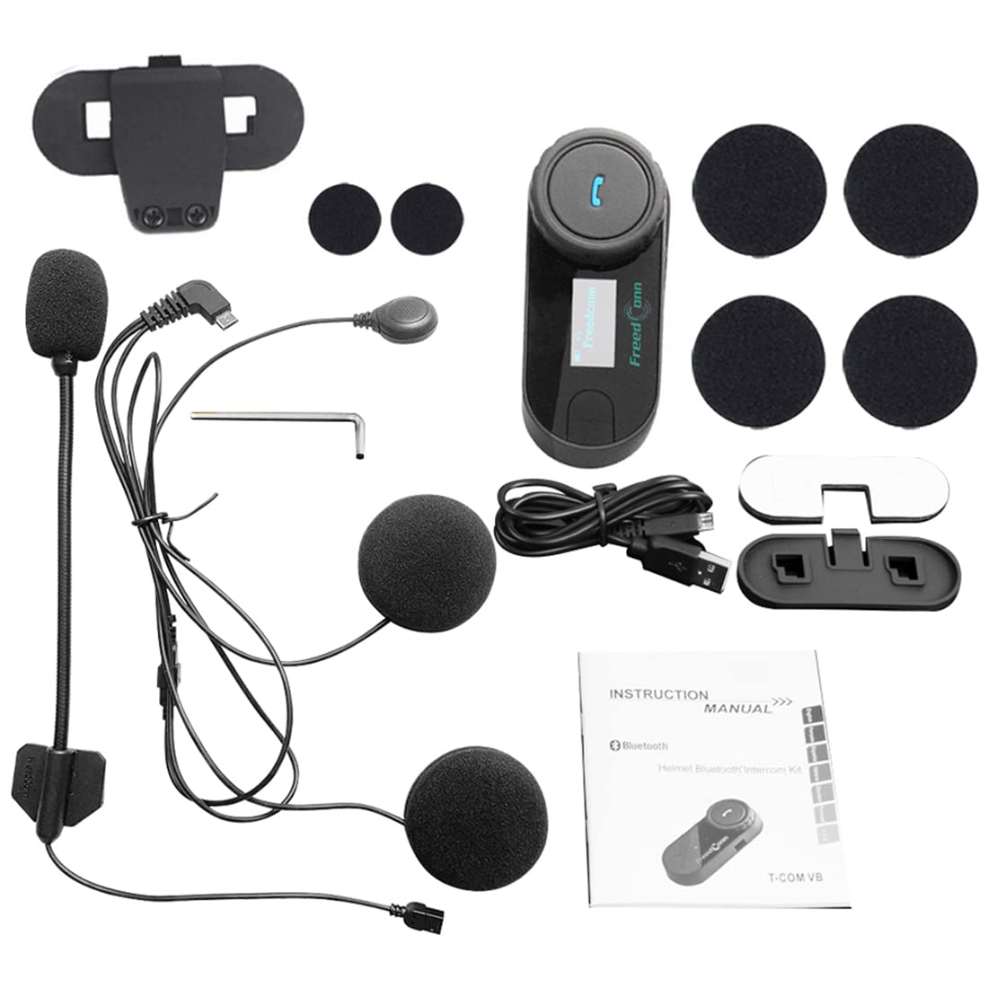 Buy FreedConn Motorcycle Helmet Bluetooth Headset