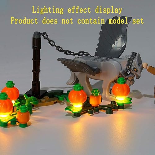 Miniatura 5 de Kit de luces para Hagrid's Hut Buckbeak's Rescue - Compatible con Lego 75947 Toy Hut Juego de construcción (juego de modelos no incluidos)