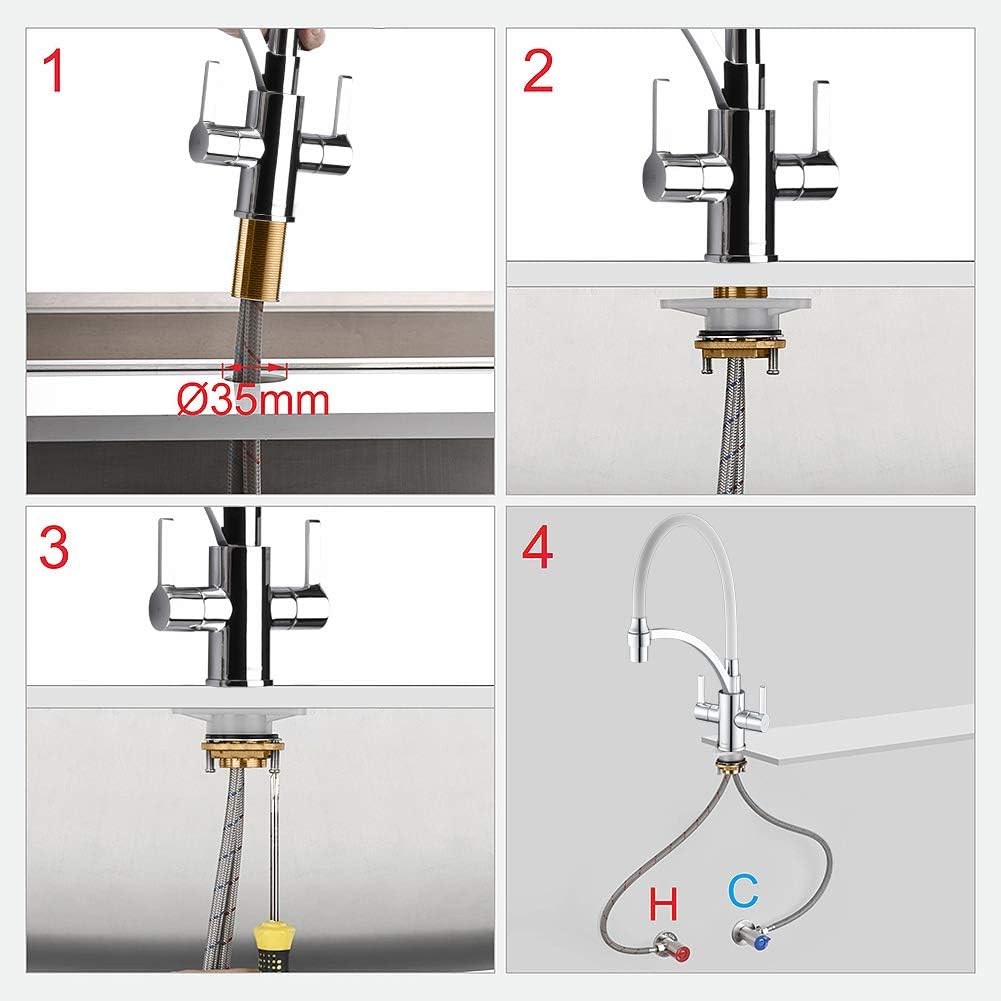 Flexible Spout in Use