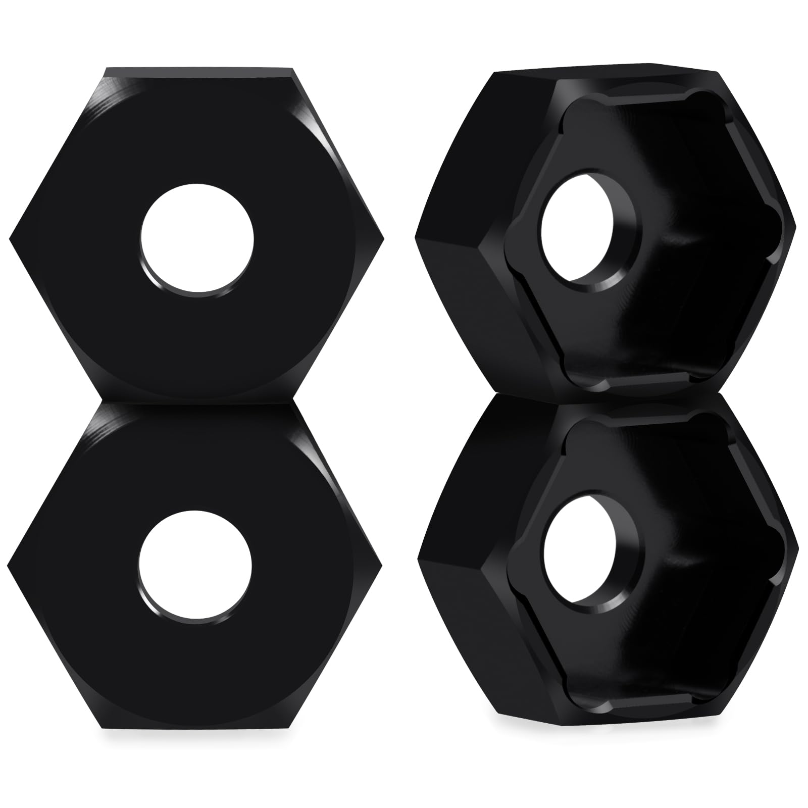 Benedict Harry 10mm to 12mm Wheel Hex Hubs Adapter for Yokomo 3racing 1:10 RC on Road Drift Touring Car