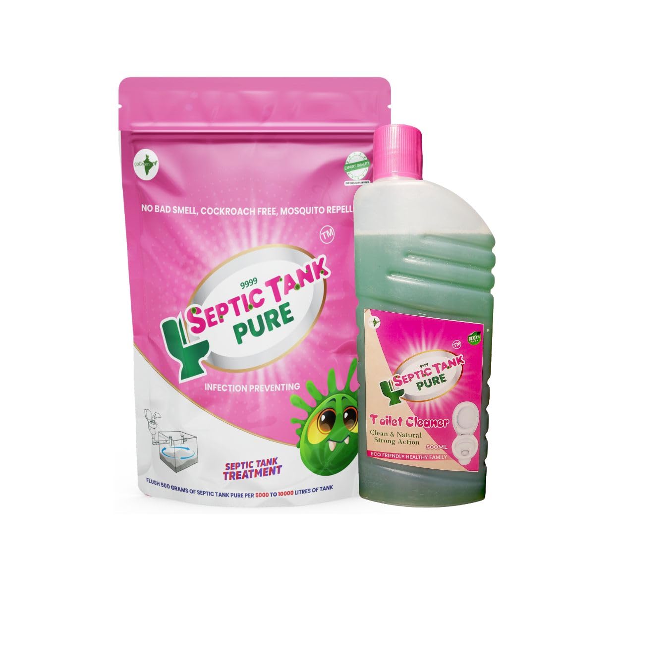 Septic Tank Cleaning Powder + 1 Bottle Liquid-picture-22