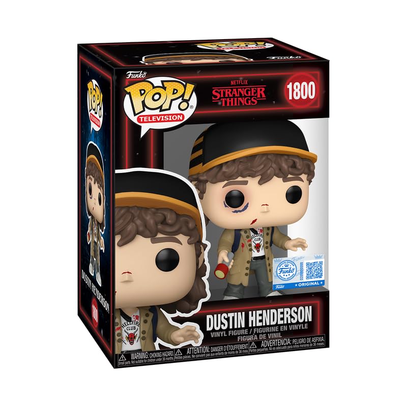 Amazon.com: POP TV: Stranger Things - Dustin Henderson Battle