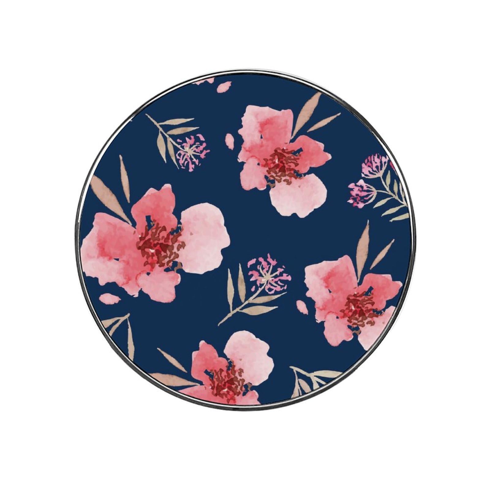 Red Flowers Refrigerator Magnet Decorative Fridge Sticker For Kitchen Office Home Décor
