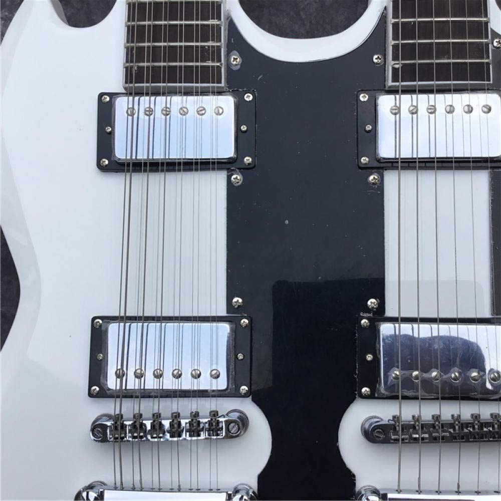 Amazon.co.jp: ギター エレクトリックギター12ストリング+ 6弦ホワイト Amazon.co.jp: ギター エレクトリックギター12ストリング+ 6弦ホワイト