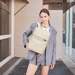 Sac à dos pour ordinateur portable Slim pour les femmes hommes travail avec compartiment pour ordinateur portatif