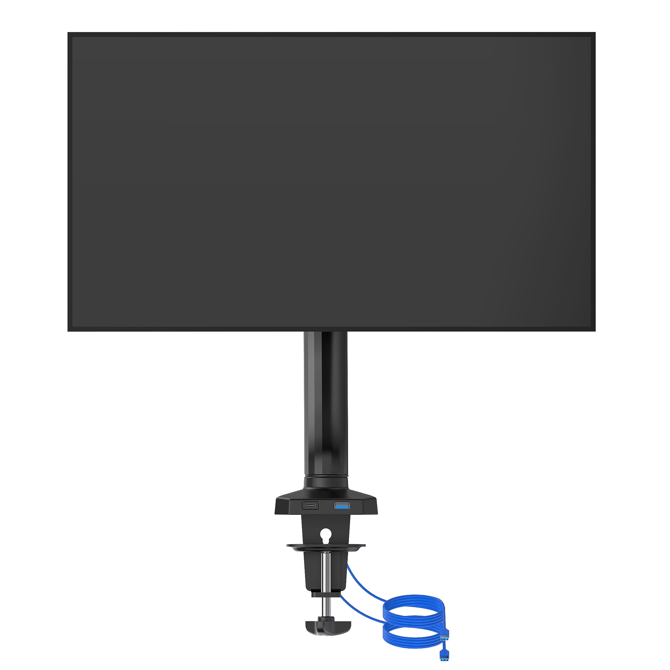 AOC AS110DX Supporto Monitor PC, USB HUB, Single