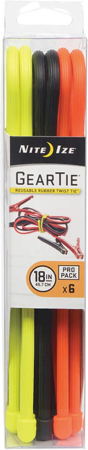 6PK18" Gear Tie ProPack