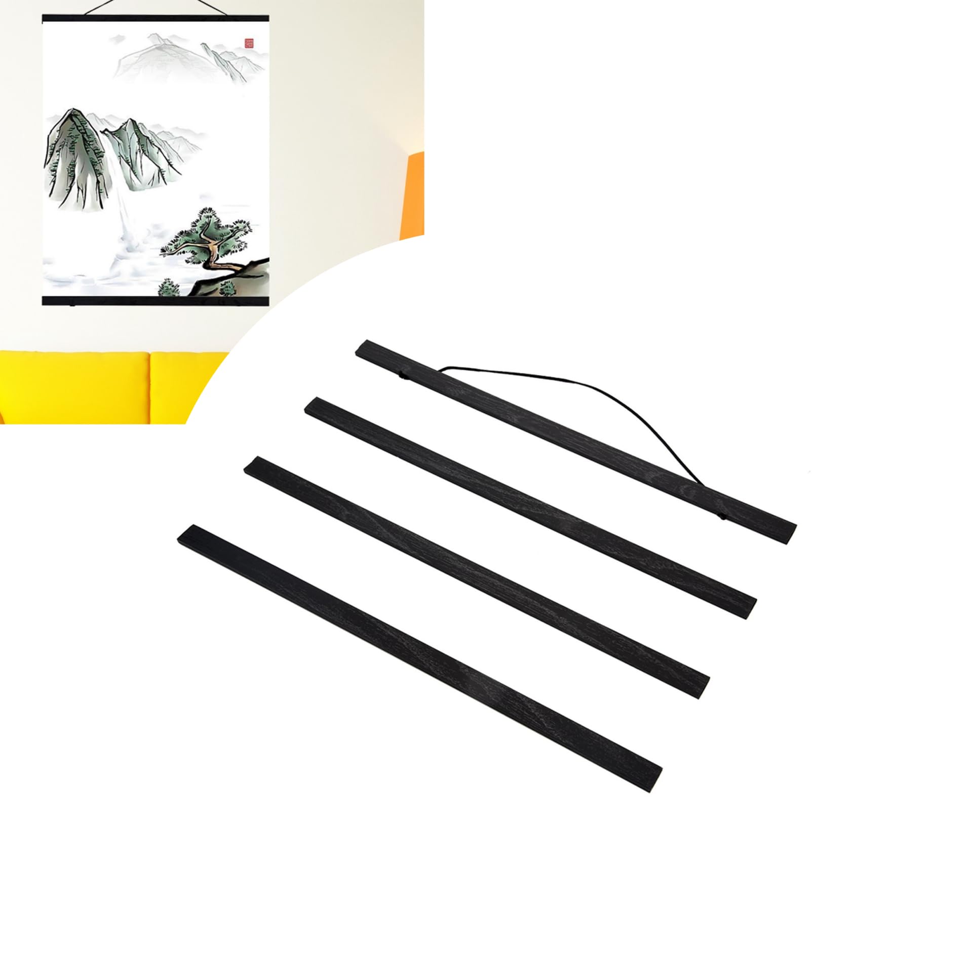 Cornice Magnetica Per Poster WITCOLOR - Legno Naturale Con Magneti