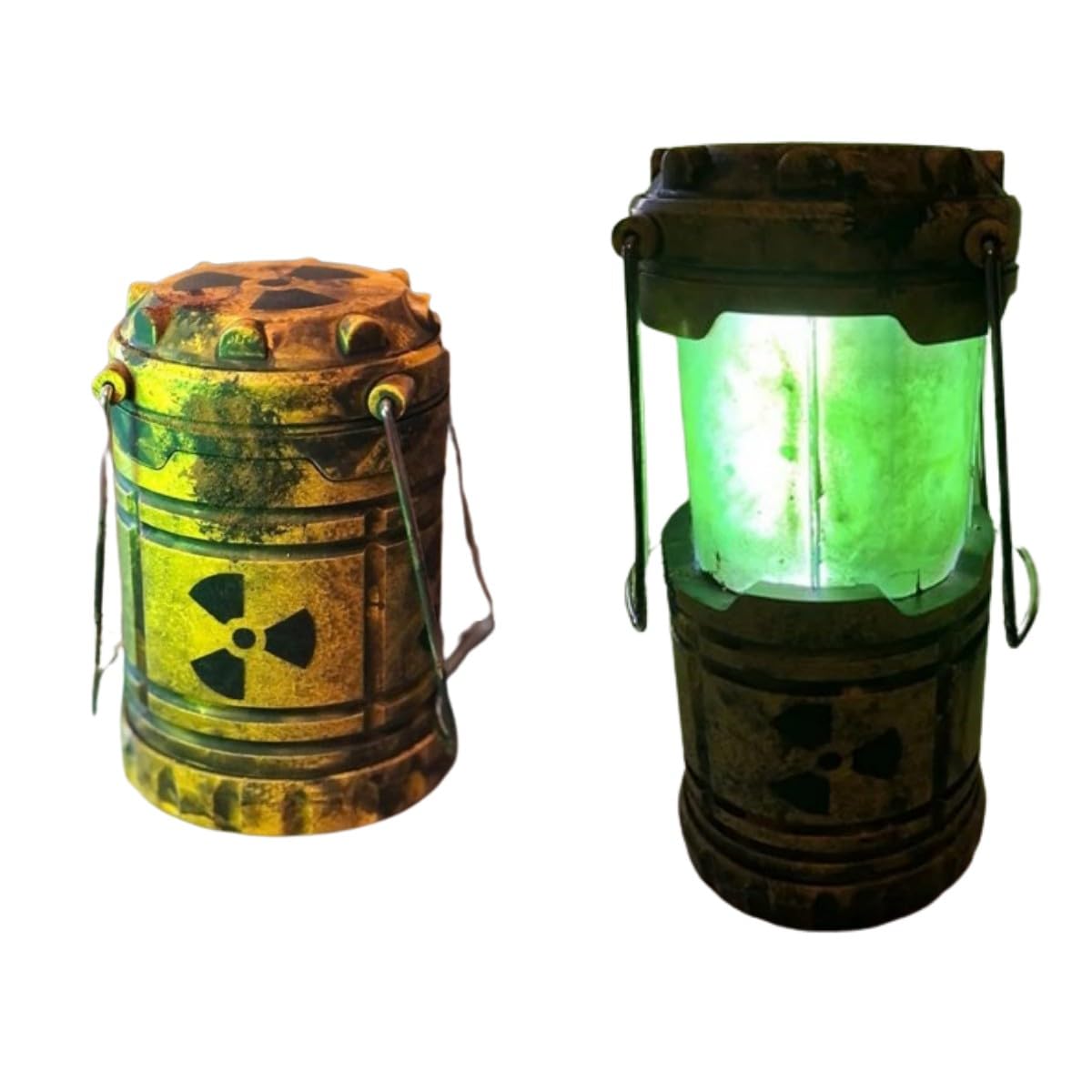 7.5" Nuclear Reactor Lantern Lamp Portable Camping Lantern for Bedroom, Tables - Battery Powered