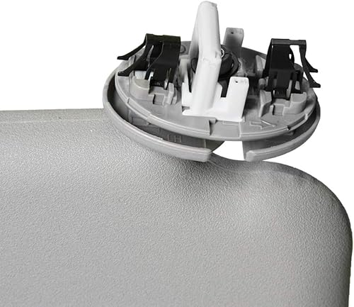 Miniatura 7 de Reemplazo de visera solar izquierda para Toyota RAV4 con techo corredizo y luz de tocador 2006 2007 2008 2009 2010 2011 2012 2013 (gris)