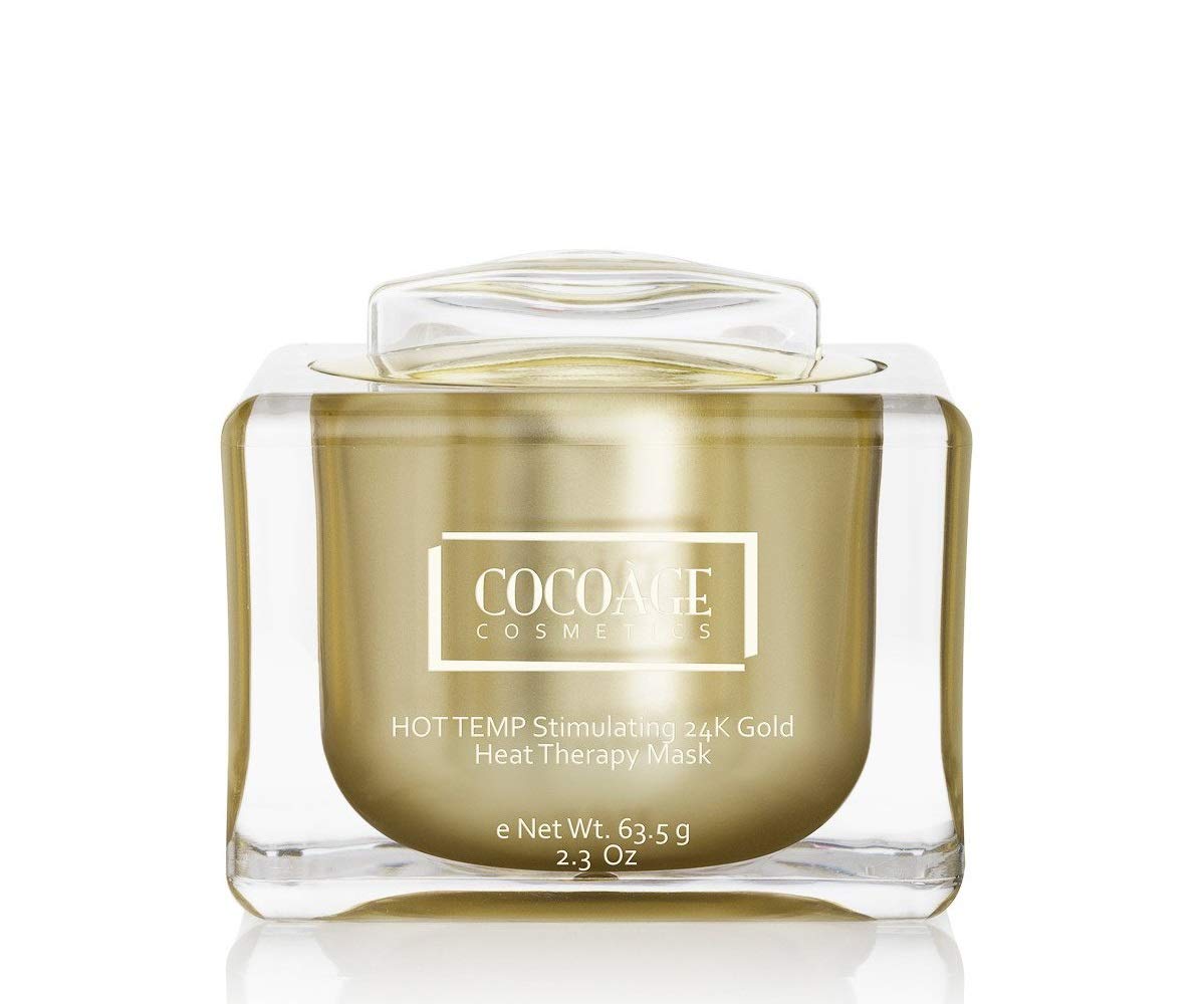 Cocoàge Cosmetics | HOT TEMP Stimulating 24K Gold Heat Therapy Mask