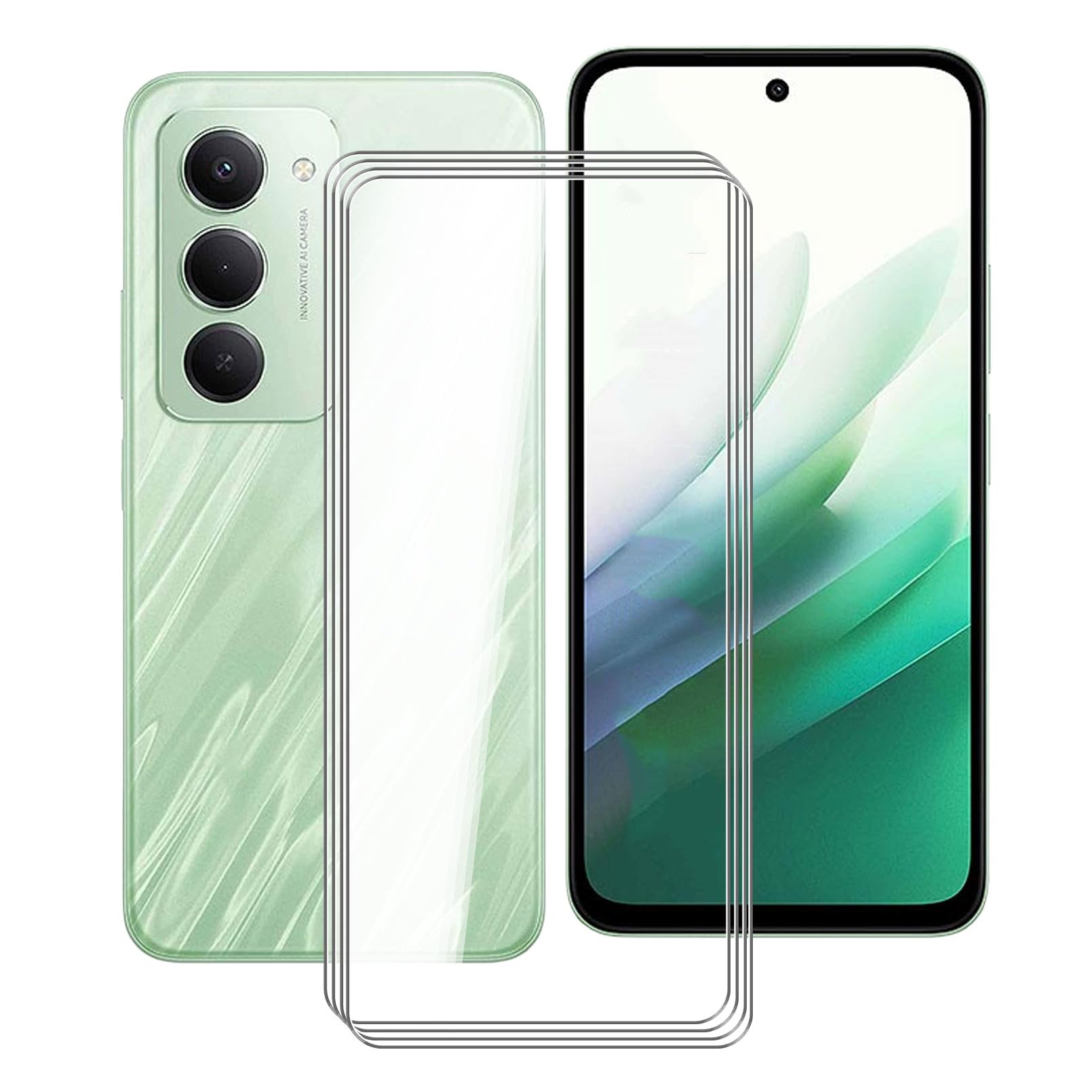 Amazon.com: YQINHHME for Xiaomi Redmi 15 4G Tempered Glass Screen