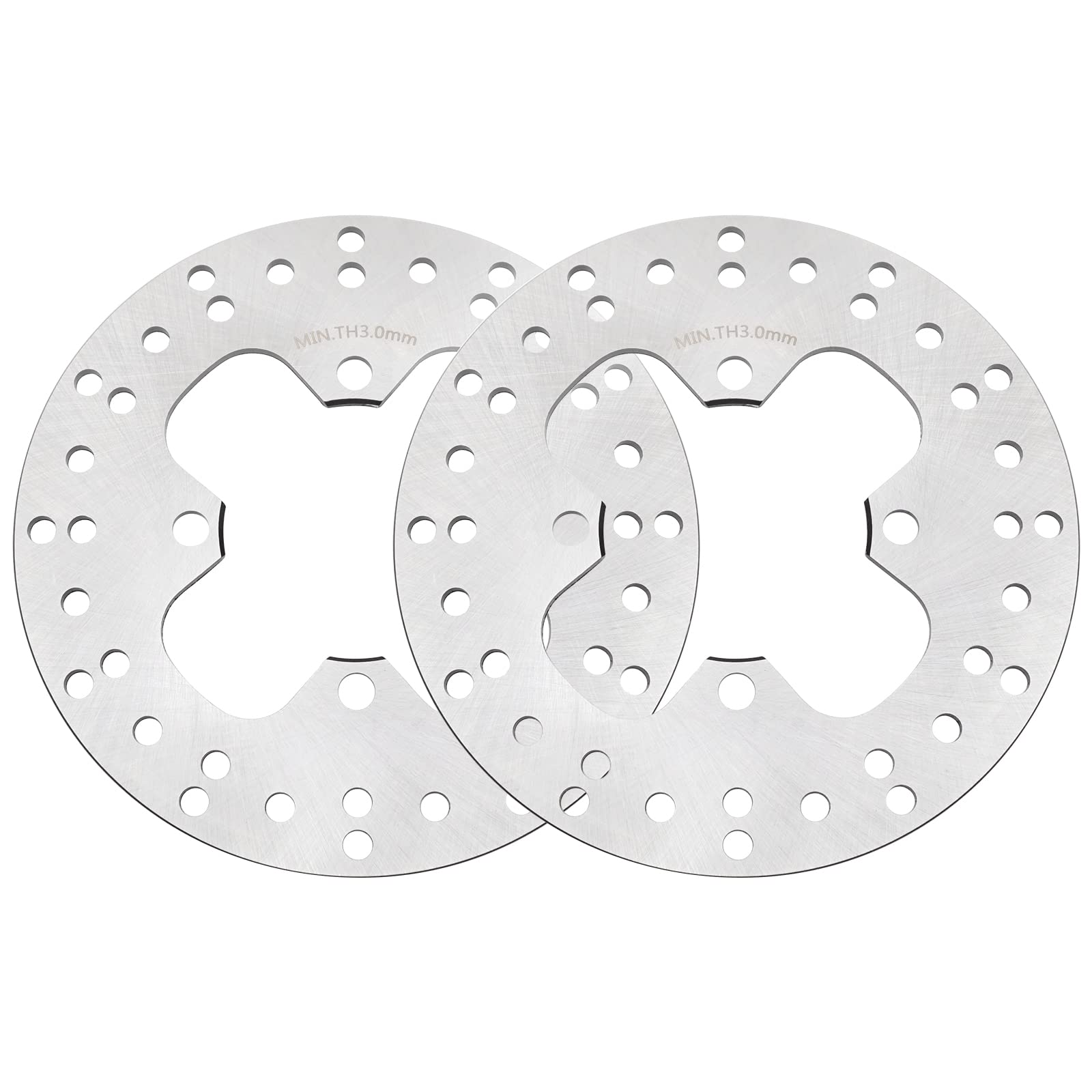 M MATI 2PCS Front Brake Disc Rotor for Honda Foreman 500 TRX500FE/FM/FPE/FPM 2012-2013 45251-HR0-F01x2