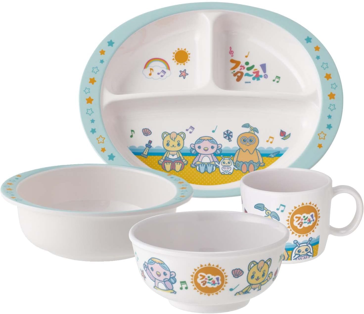 M370 Children's Plate, Melamine Lunch Plate, Plate, Plate, 25.4 fl oz (750 ml)