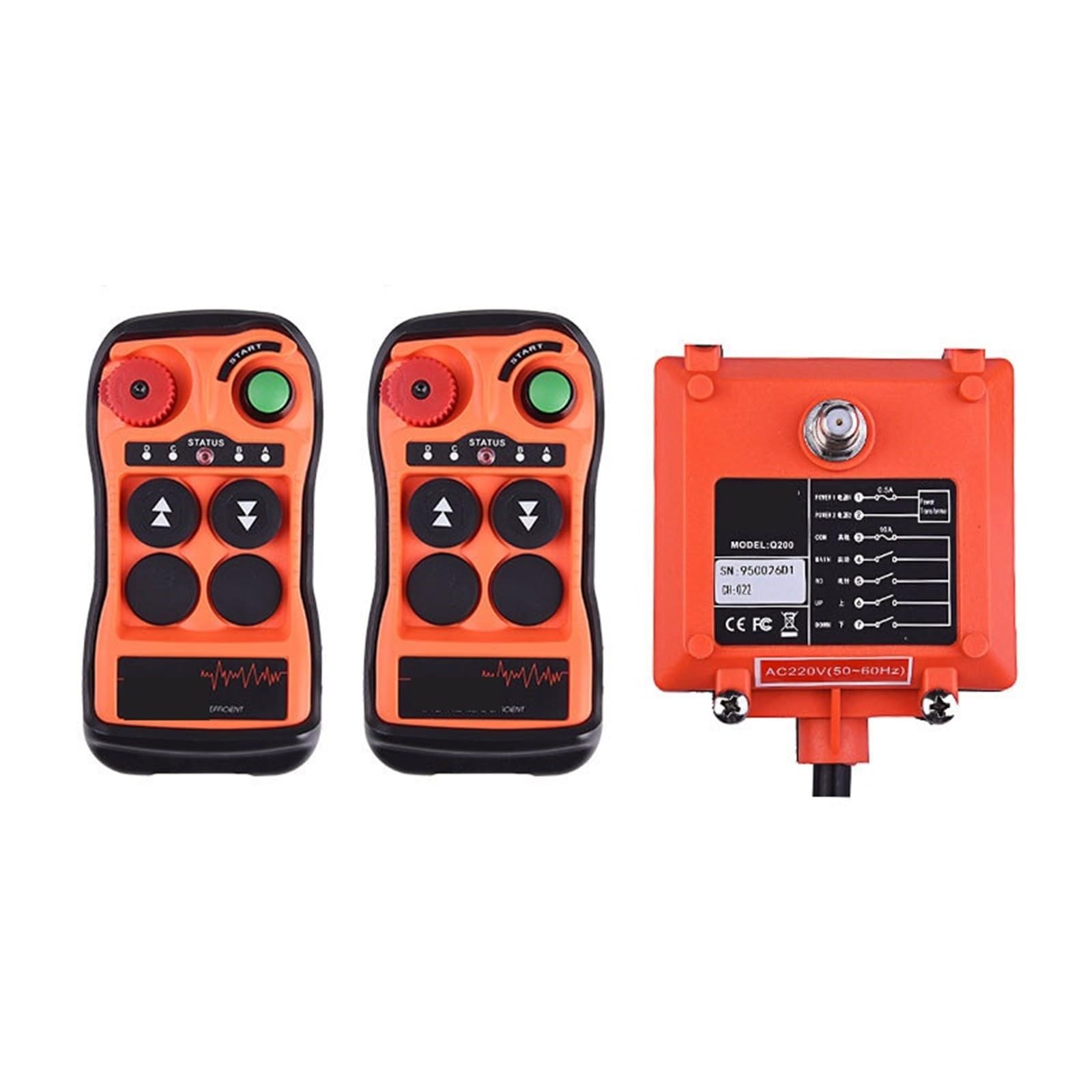 Control Remoto Q200 De 2 Botones