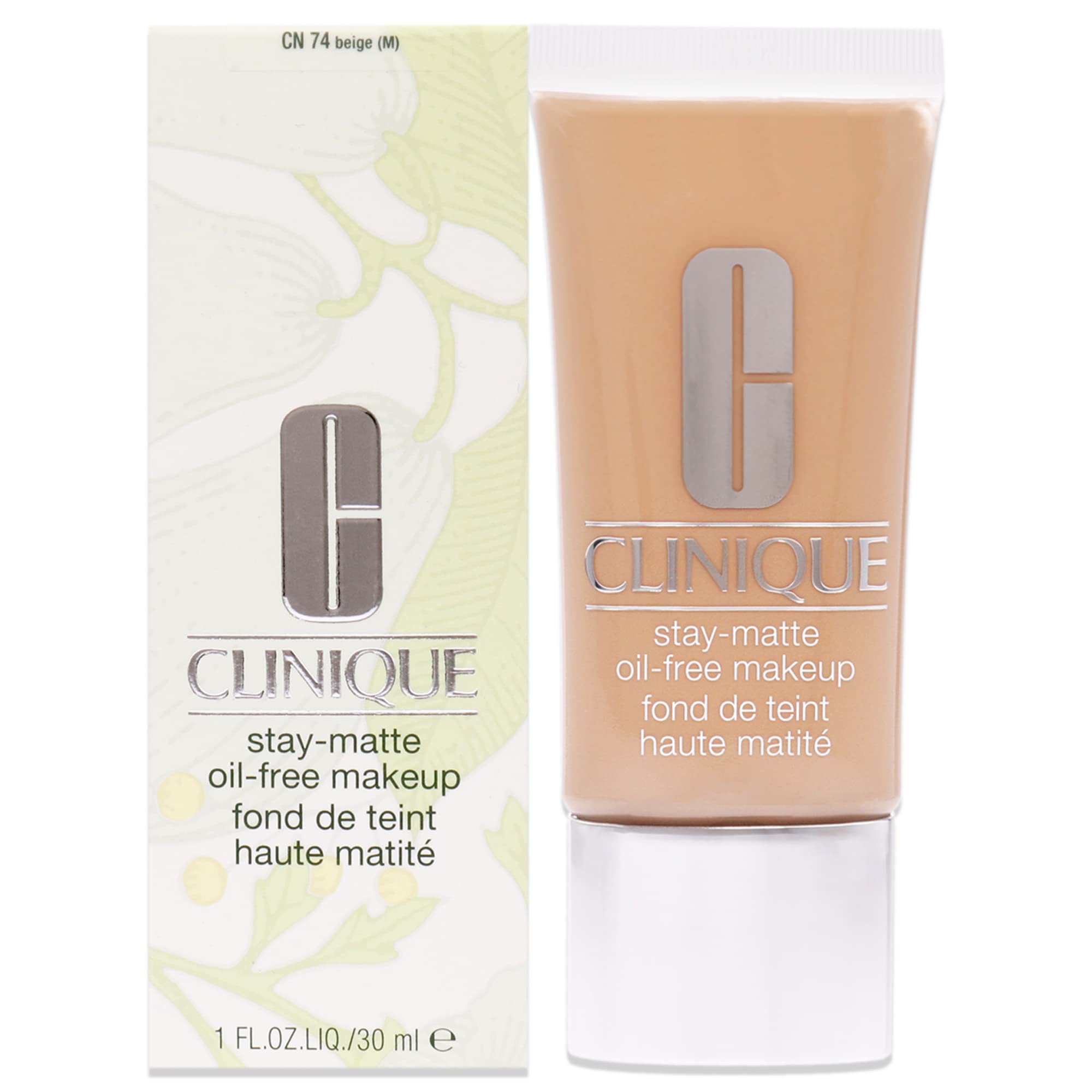 Clinique Stay-Matte Oil-Free MakEUp - 15 Beige (M-N) - Dry Combination To Oily For Women - 1 Oz Beige 30 ml (Pack of 1)