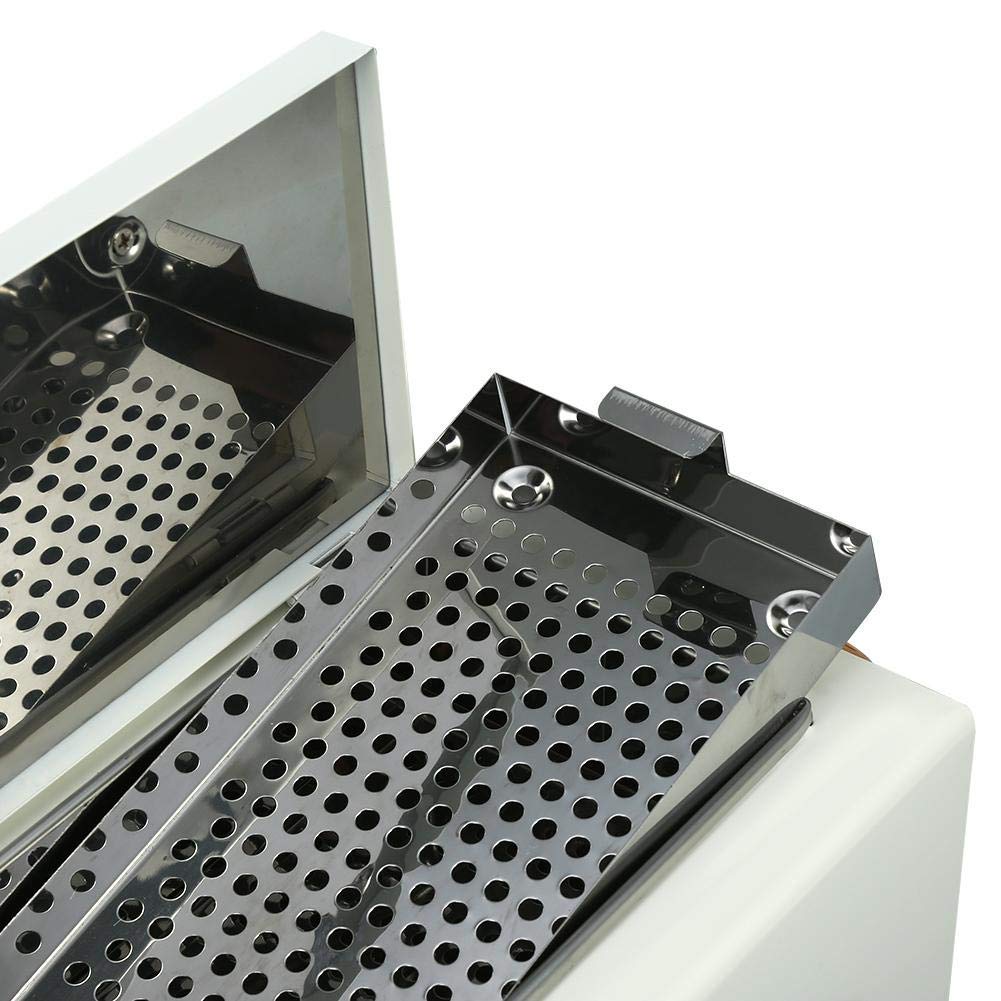 Sterilizzatore ad alta temperatura per unghie e strumenti dentali - Serbatoio smontabile in acciaio inossidabile per parrucchieri e manicure professionali