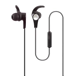 Ativa Hook Earbuds With Aux Connector Black