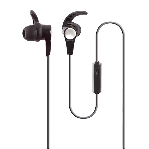 Ativa Hook Earbuds With Aux Connector Black