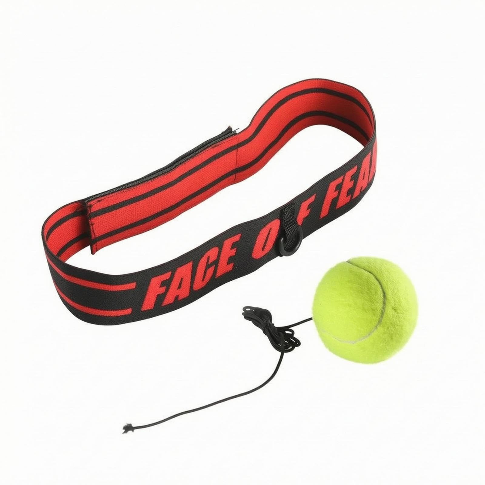 Head Strap Ball Dimpled Reaction Ball Headband Set Textured Adj Buckle Headban B-image-45