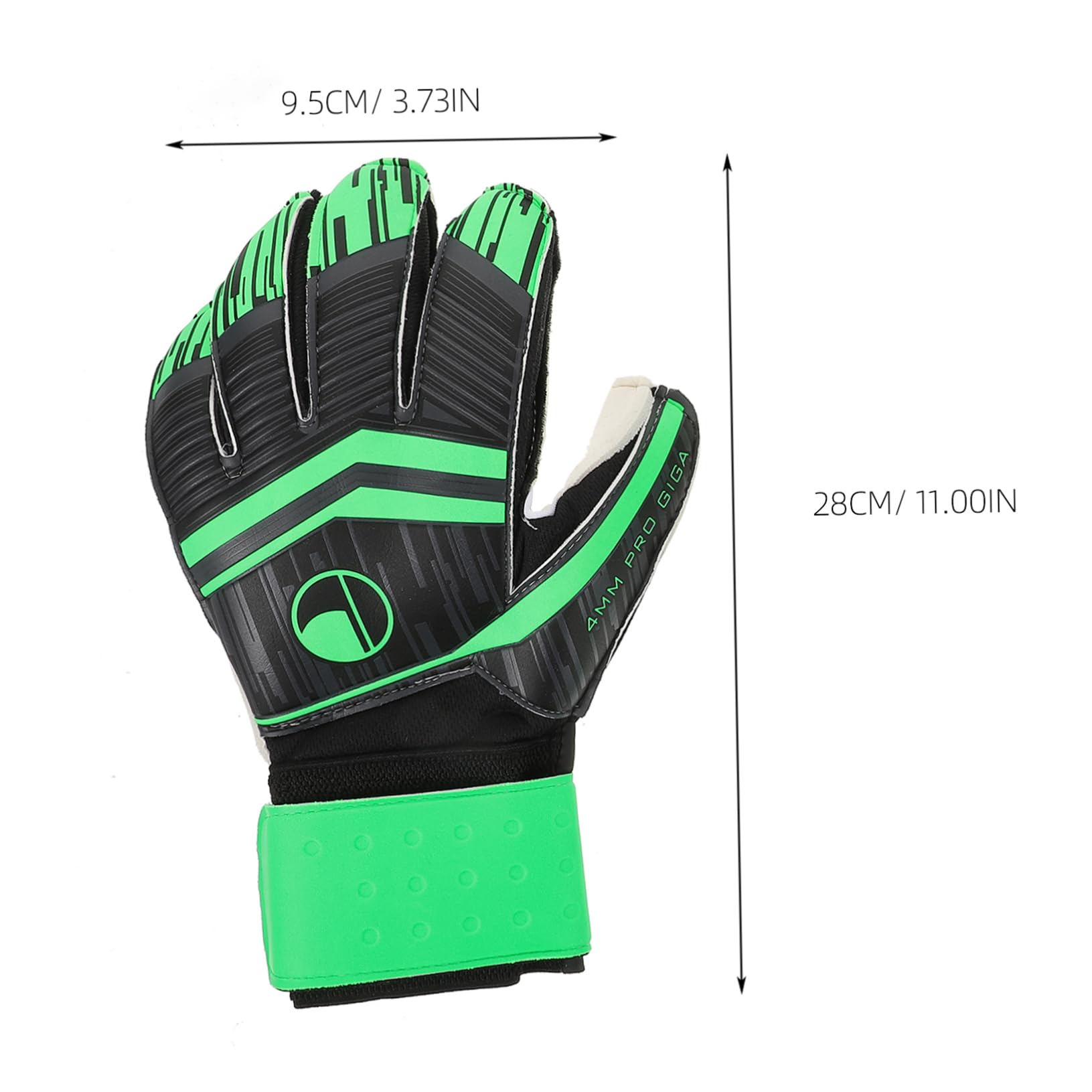NAMOARLY Boys and Girls Goalie Gloves Training Gloves Style Glove Professional Soccer Accessory